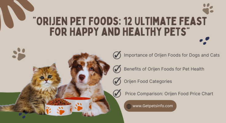 Orijen Pet Foods